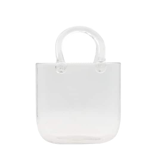 10" Clear Glass Purse Vase by Ashland®